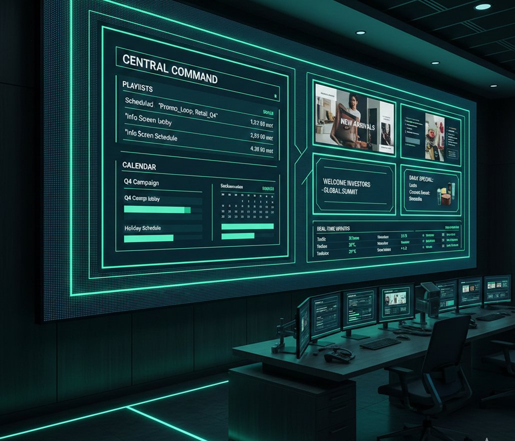 Centralized Content Management & Scheduling